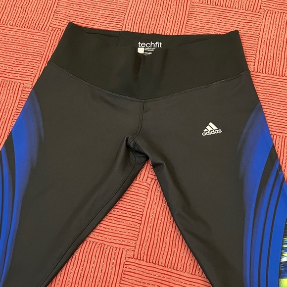 Adidas women’s medium techfit medium compression climalite athletic Leggings - Picture 15 of 16